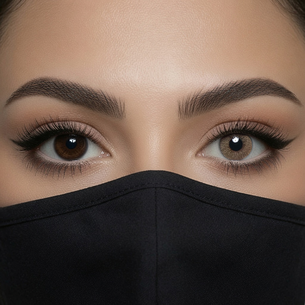 Bella Elite Matt Olive Color Contact Lenses