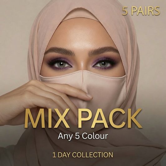 Bella One Day Mix Pack colored contact lenses