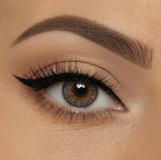 Comfort Rainbow Gray colored contact lens