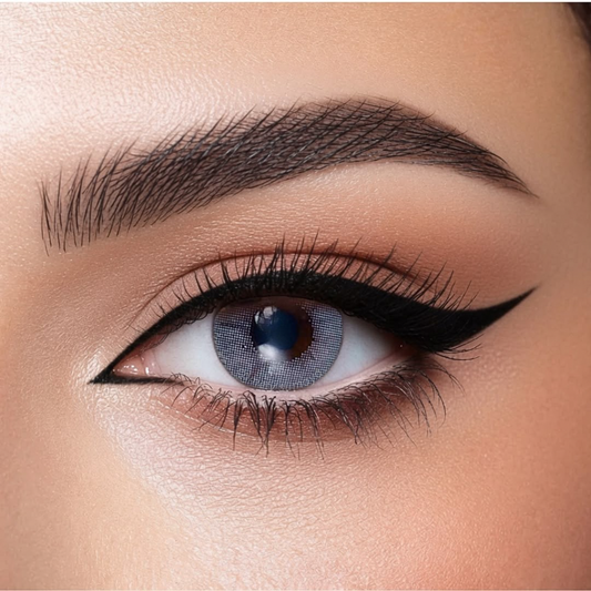 Bella One Day Bluish Grey colored contact lens
