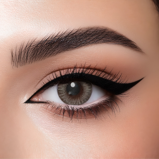 Bella One Day Platinum Grey colored contact lens