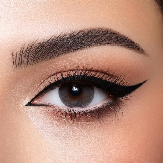 Bella Diamond Wood Stone colored contact lens