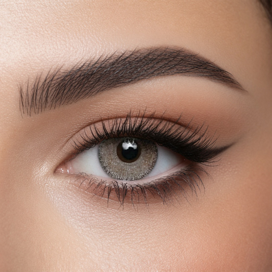 Comfort Hidrocor Ice Gray colored contact lens