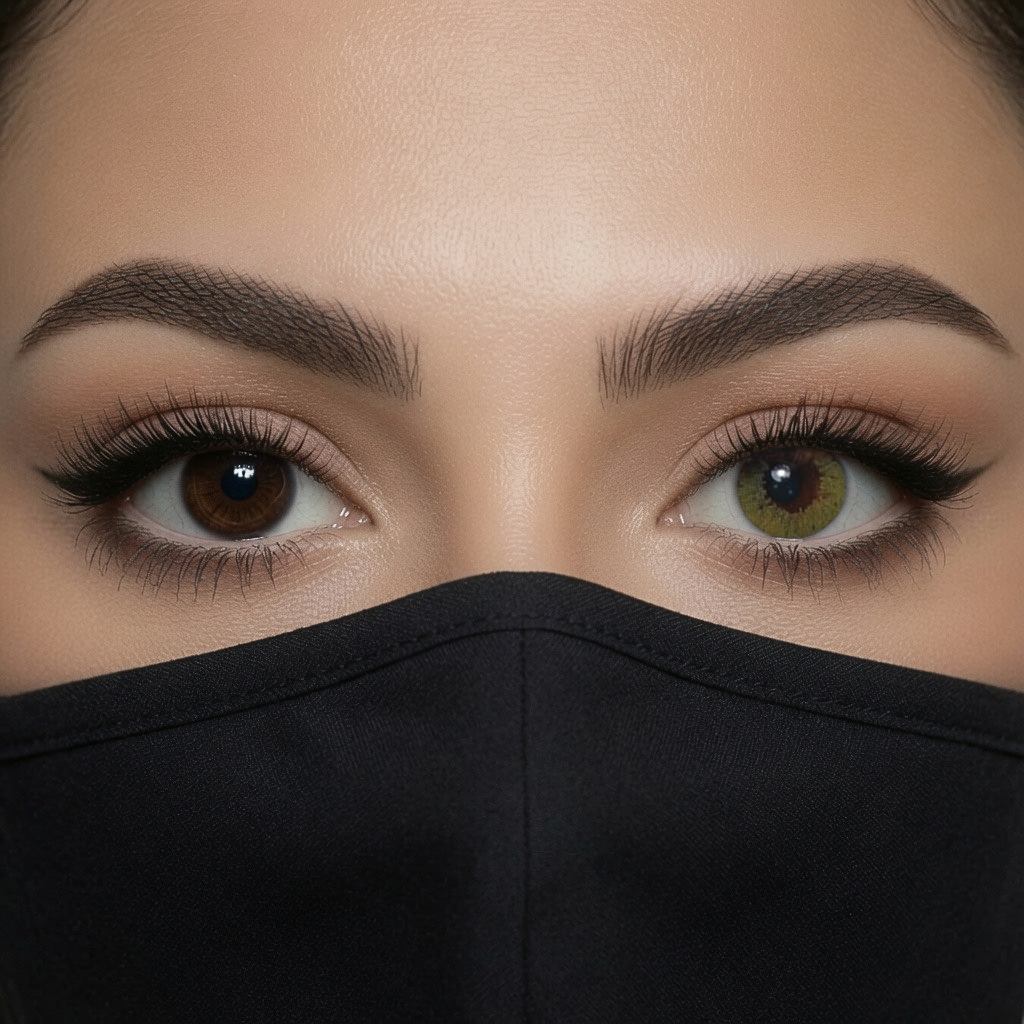 Bella Glow Lime Green Color Contact Lenses