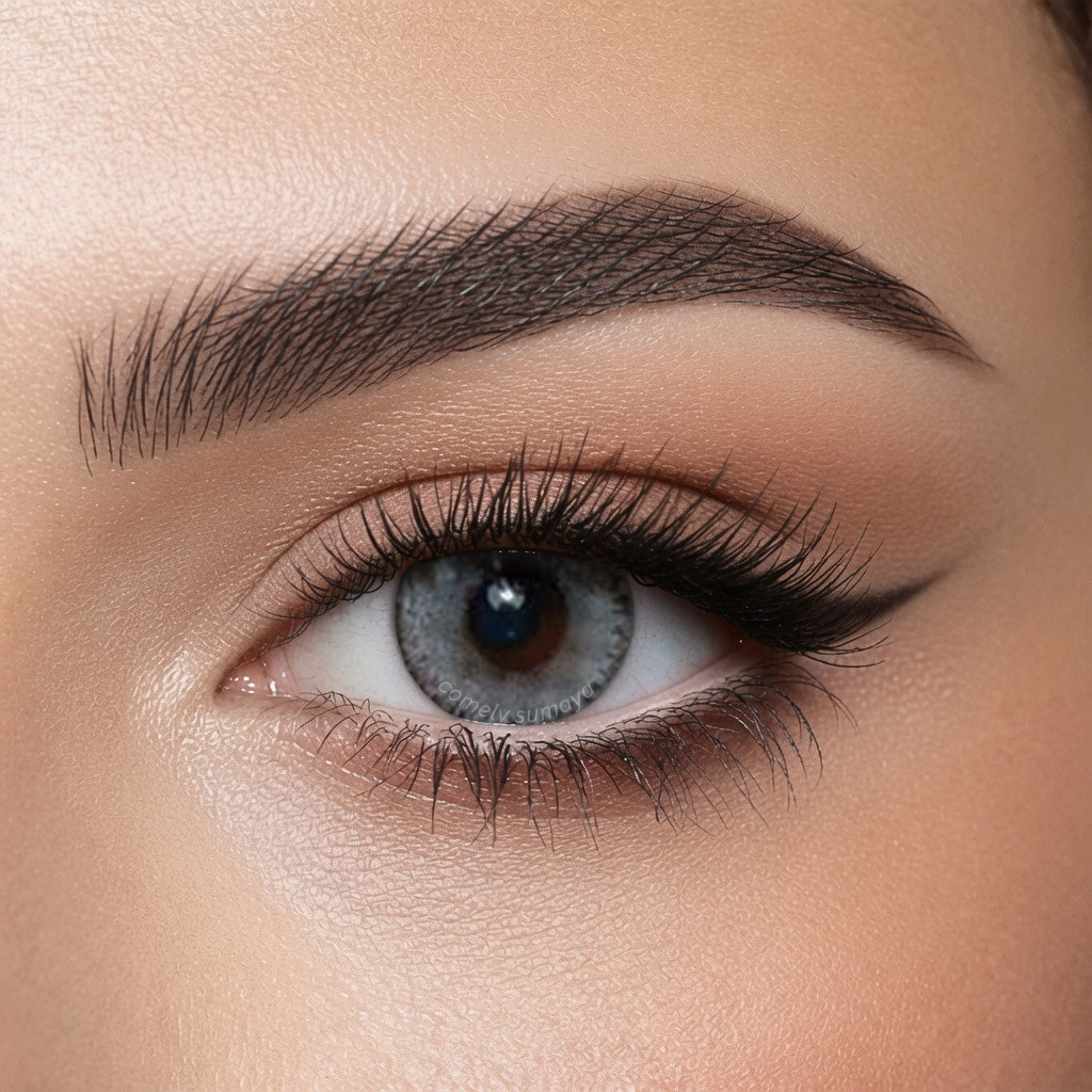 Bella Glow Luminous Pearl colored contact lens