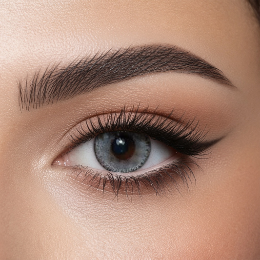 Bella Glow Luminous Pearl colored contact lens