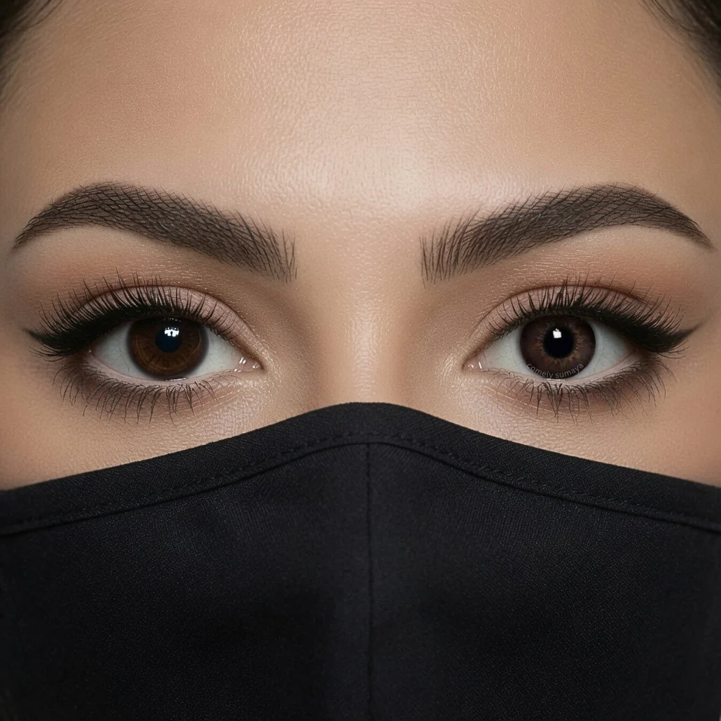 Bella Highlight Circle Brown Color Contact Lenses