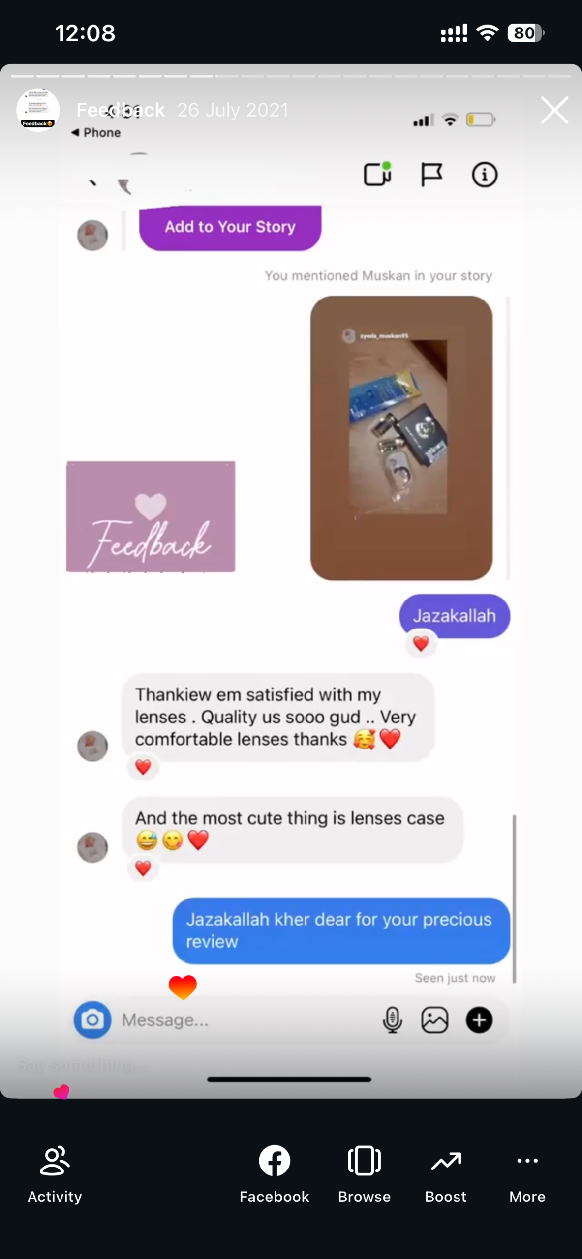 Real customer review 10