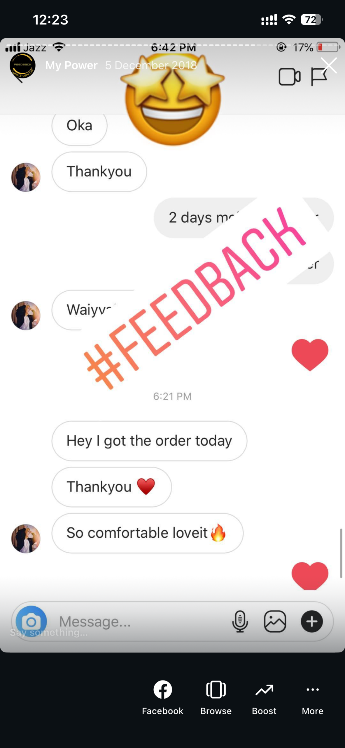 Real customer review 11
