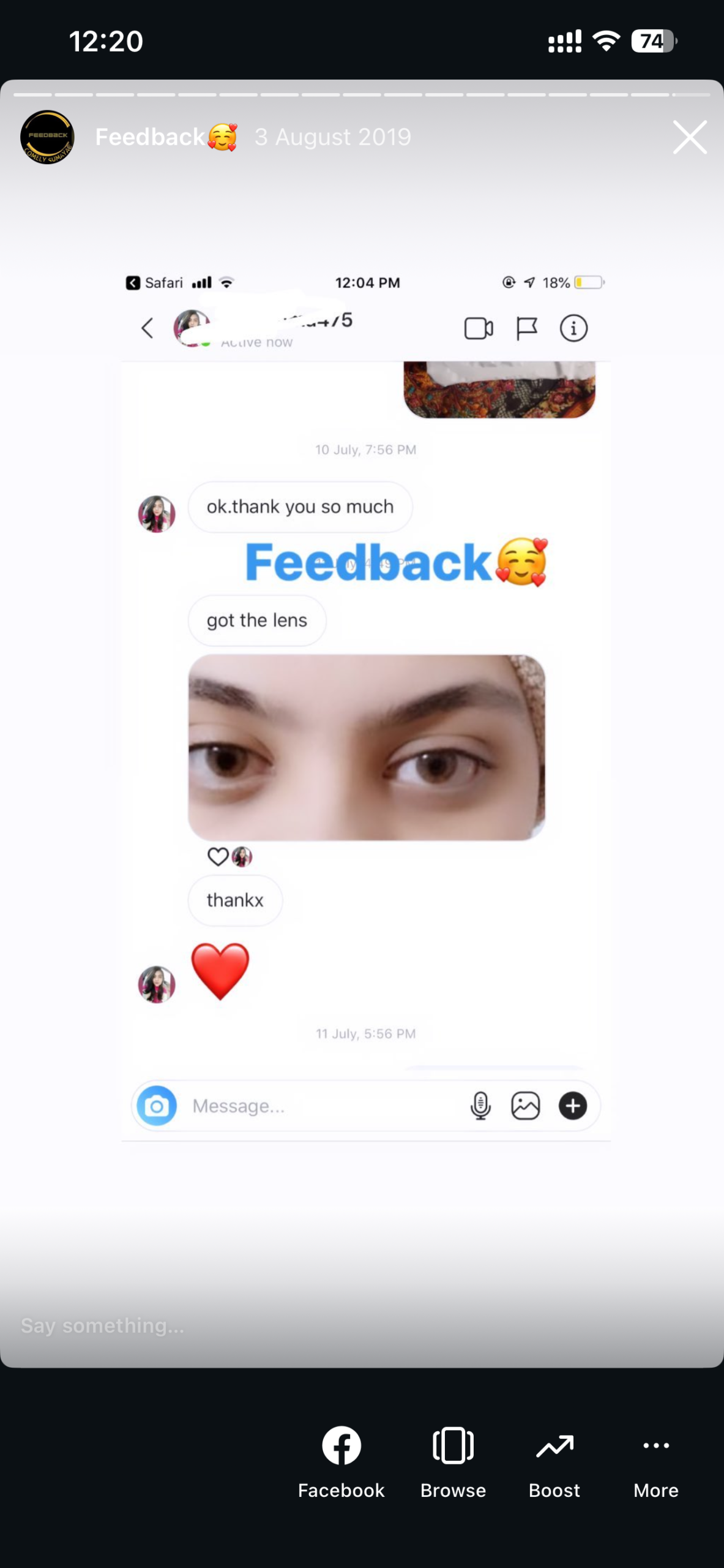 Real customer review 14