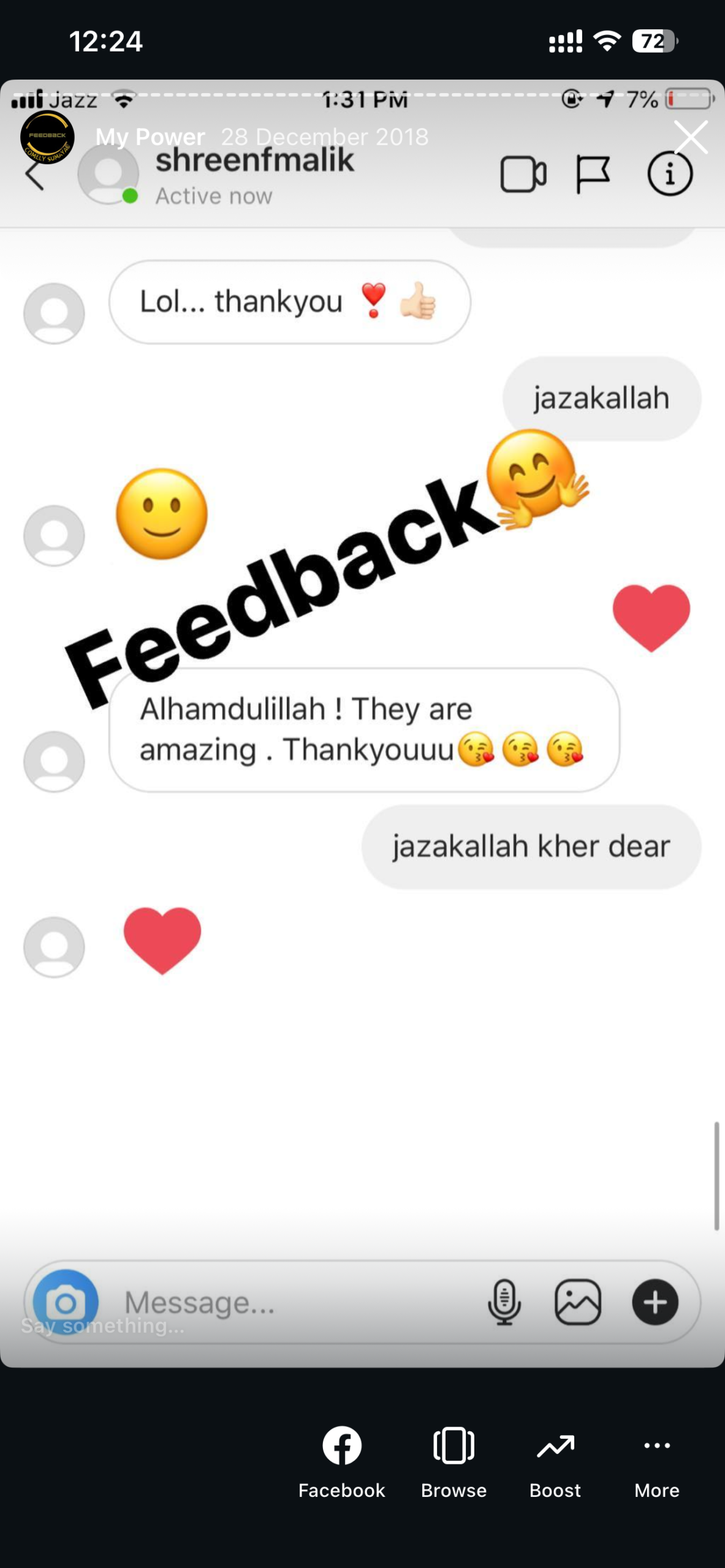 Real customer feedback 14