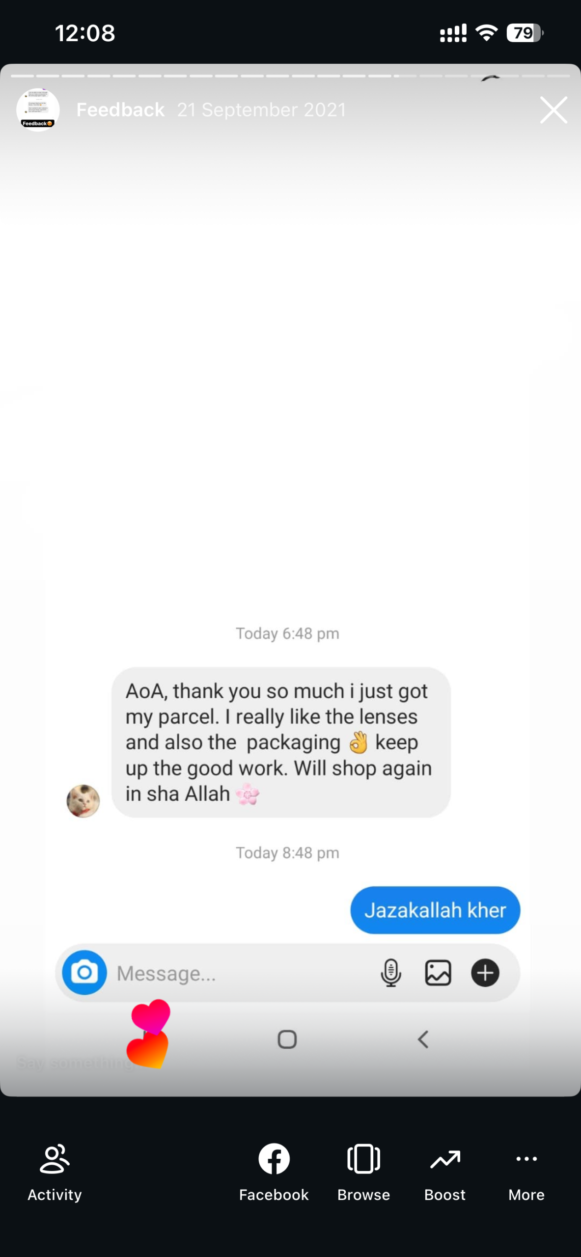 Real customer review 6