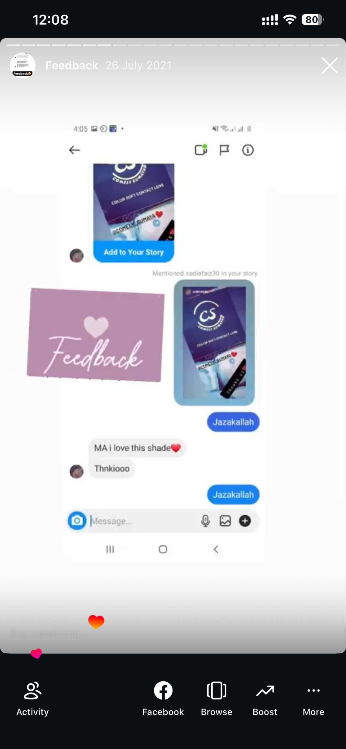 Real customer review 9