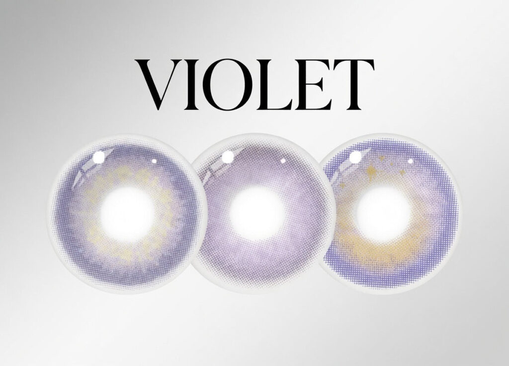 Shop violet contact lenses