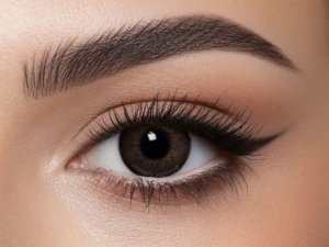 Bella Highlight Circle Brown Color Contact Lenses